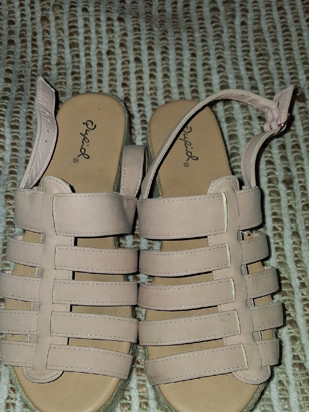 Women's Strappy Slingback Sandals - Light Beige